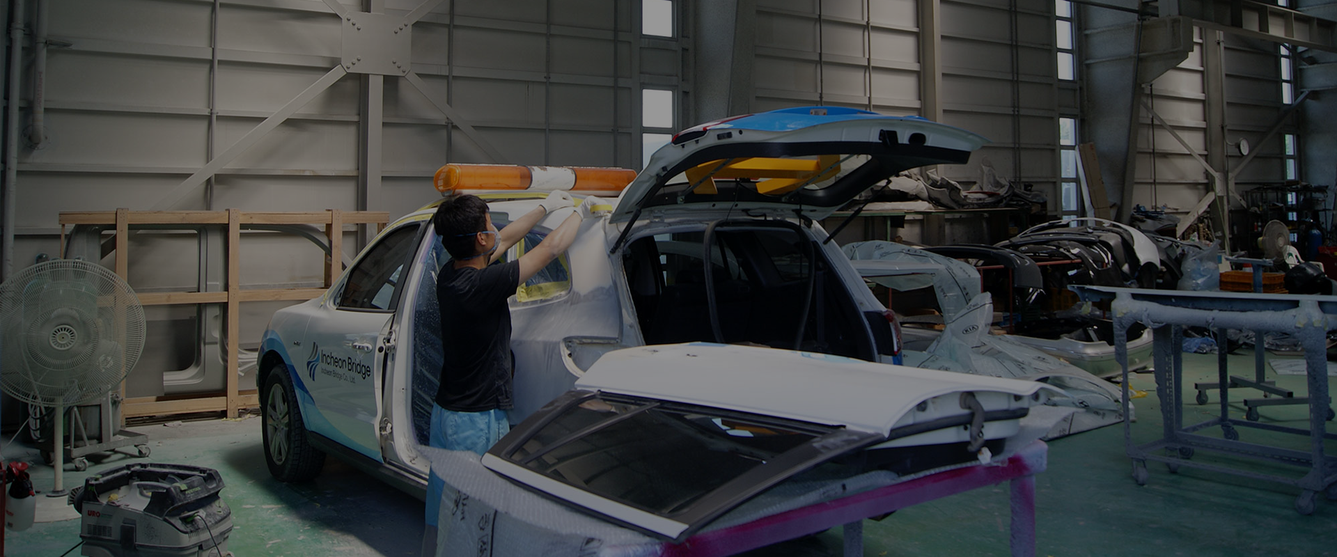 A-ONE-MOTORS Incheon Airport branch|(주)에이원모터스 인천공항점|공항공사가 직접 엄선하여 건설한 대한민국 최대규모 종합 자동차 검사 정비고